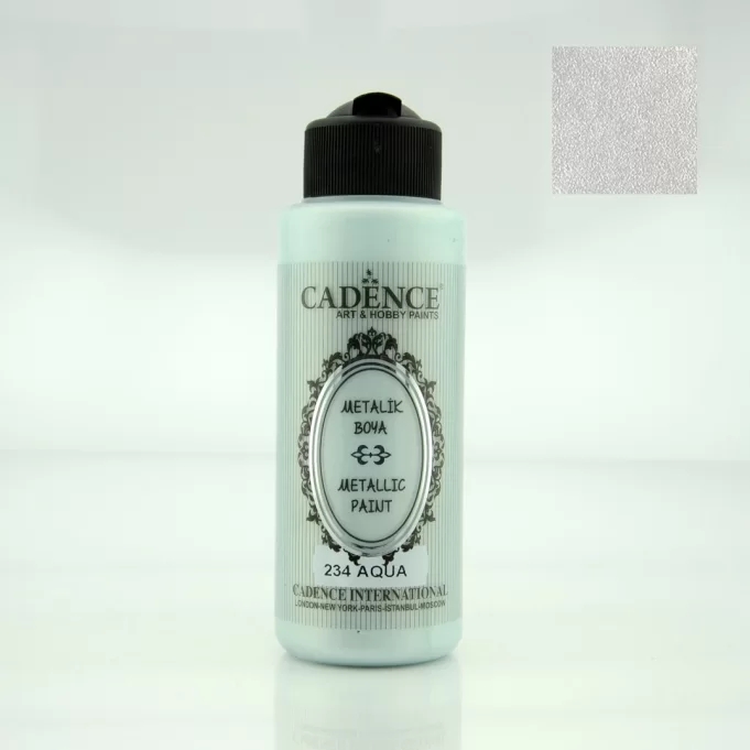 Cadence Metali̇k Boya - 234 Aqua 120 ml 