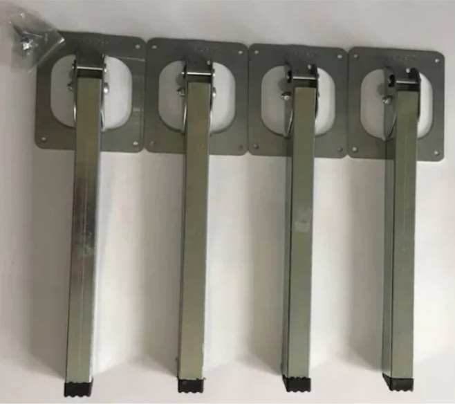 Metal Katlanabilir Sofra Masa Ayağı 60 Cm ( 4 Adet ) + Vidaları