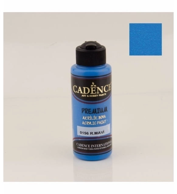 Cadence Premium Akri̇li̇k Boya - 0156 Royal Mavi̇ 120 ml 