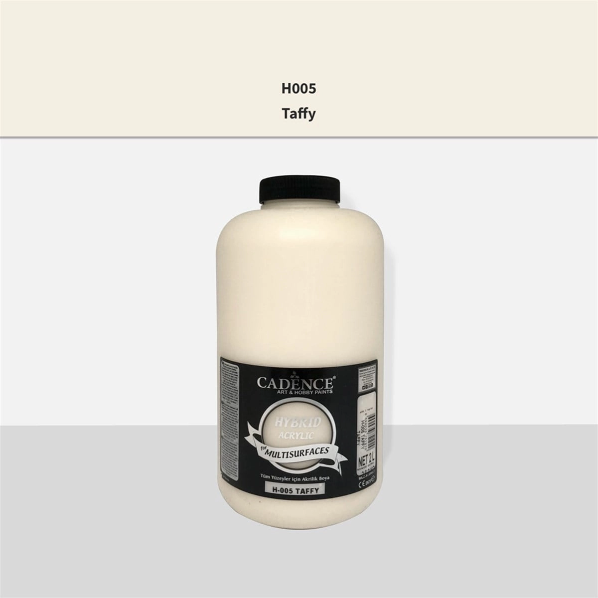 Cadence Multi̇surface Hybri̇d Akri̇li̇k Boya - 005 Taffy 2 Li̇tre 
