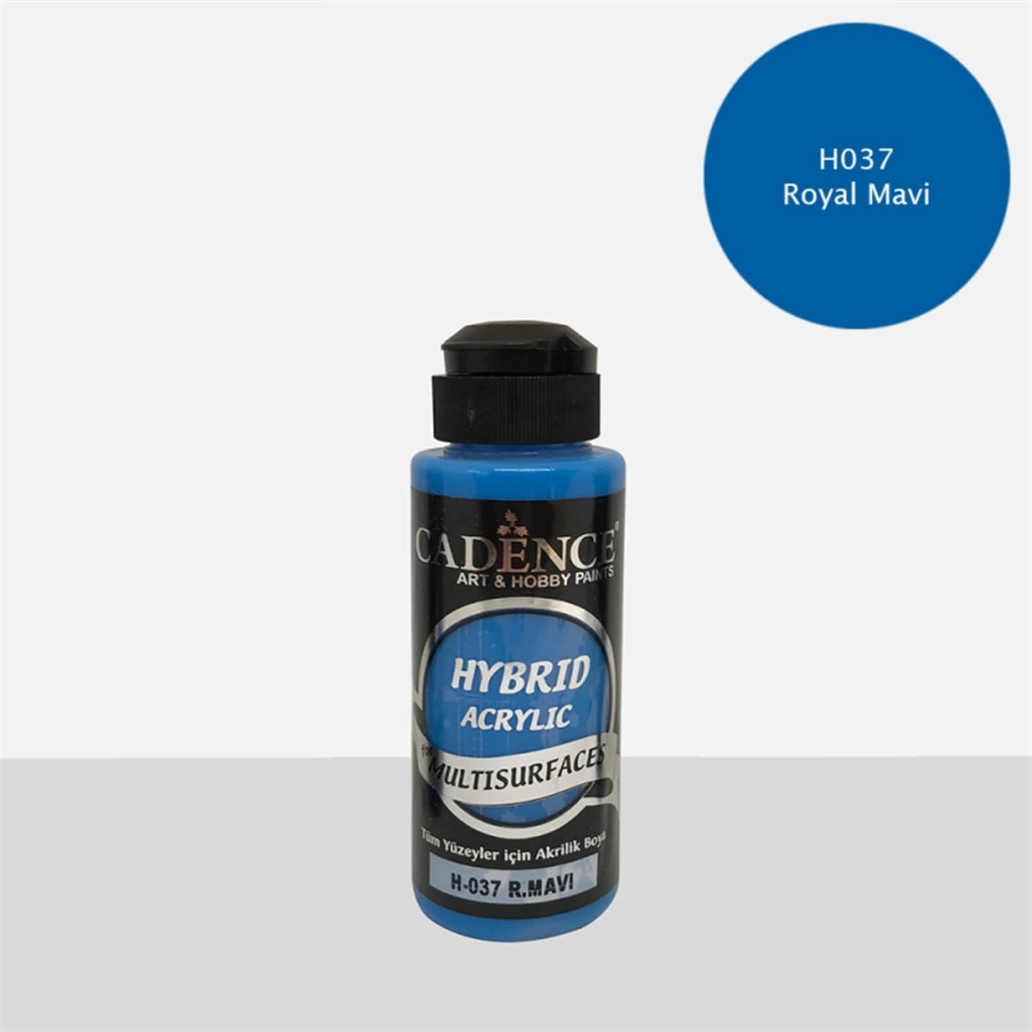 Cadence Multi̇surface Hybri̇d Akri̇li̇k Boya - R. Mavi 120 ml 