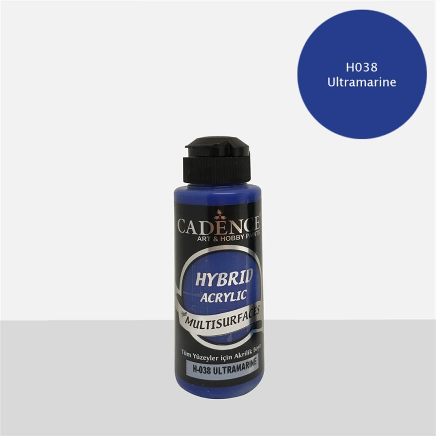 Cadence Multi̇surface Hybri̇d Akri̇li̇k Boya - Ultramari̇ne 120 ml 