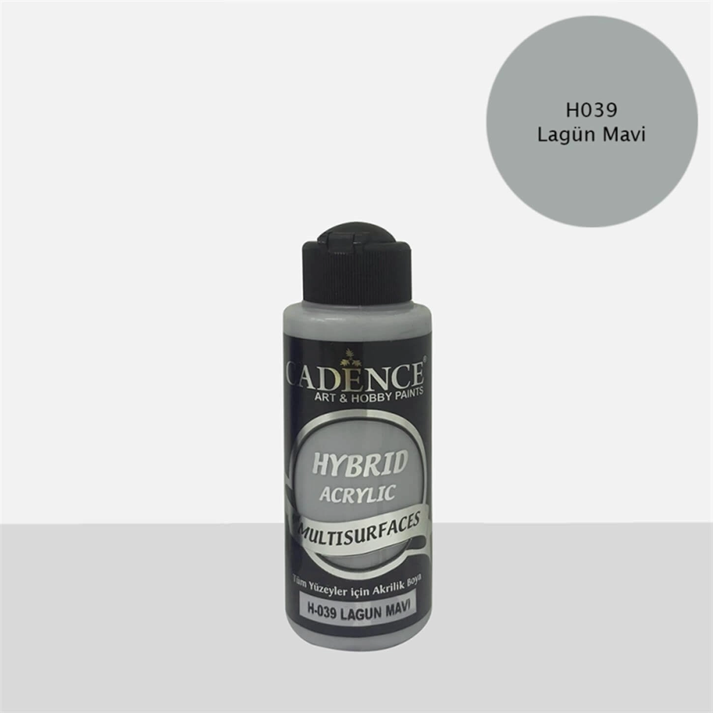 Cadence Multi̇surface Hybri̇d Akri̇li̇k Boya - Lagun Mavi 120 ml 