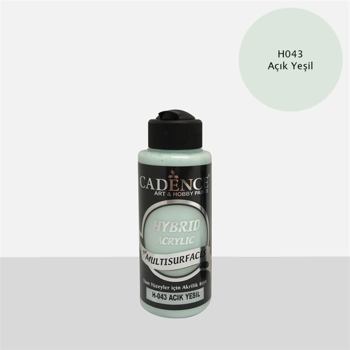 Cadence Multi̇surface Hybri̇d Akri̇li̇k Boya - Açık Yeşil 120 ml 