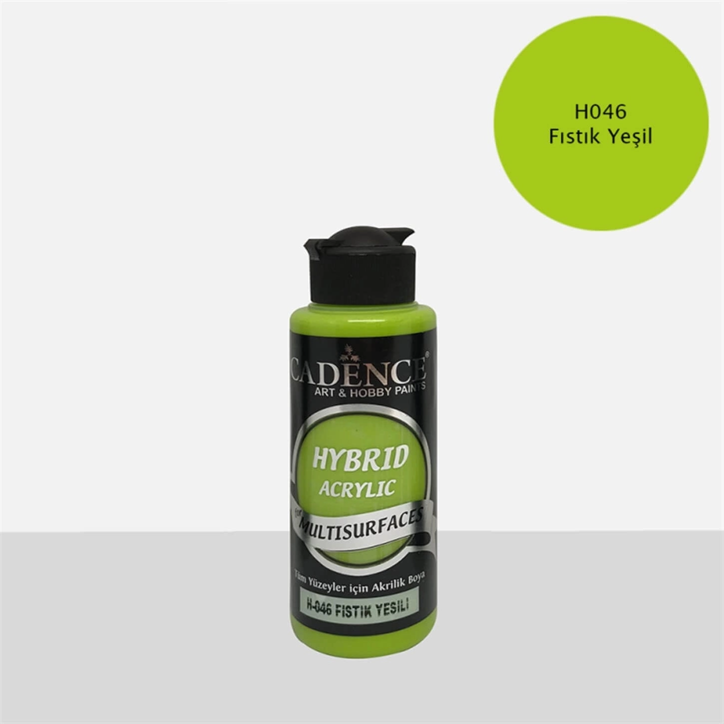 Cadence Multi̇surface Hybri̇d Akri̇li̇k Boya - Fıstık Yeşil 120 ml 