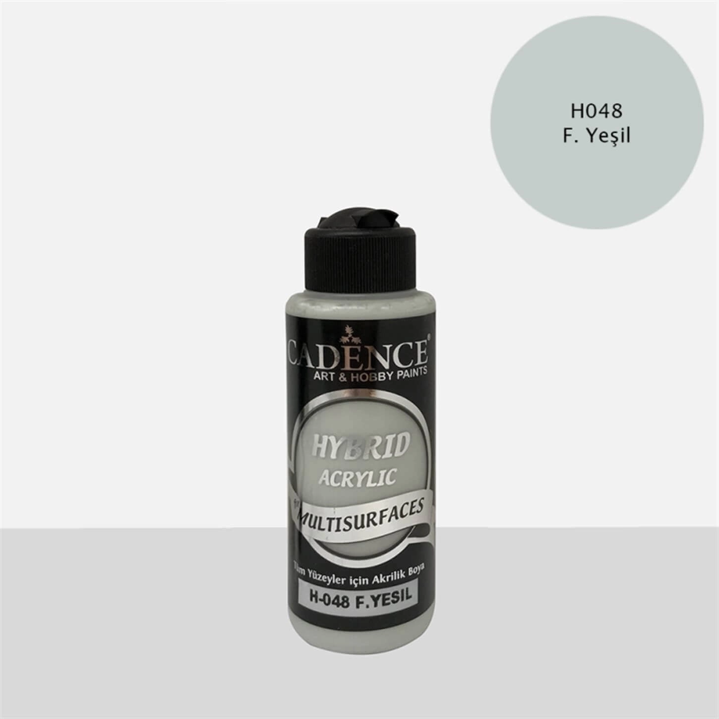 Cadence Multi̇surface Hybri̇d Akri̇li̇k Boya - F. Yeşil 120 ml 