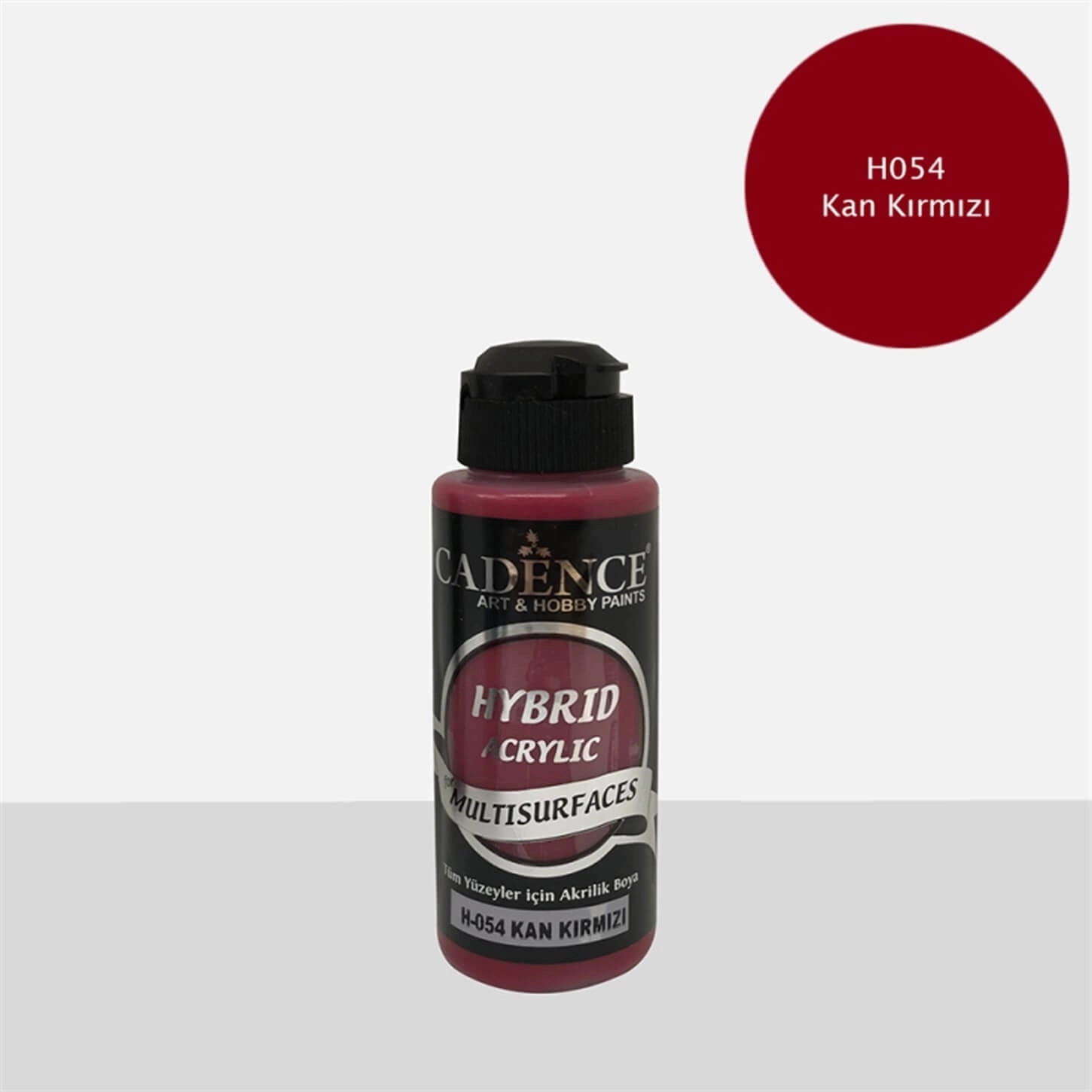 Cadence Multi̇surface Hybri̇d Akri̇li̇k Boya -Kan Kırmızı 120 ml 