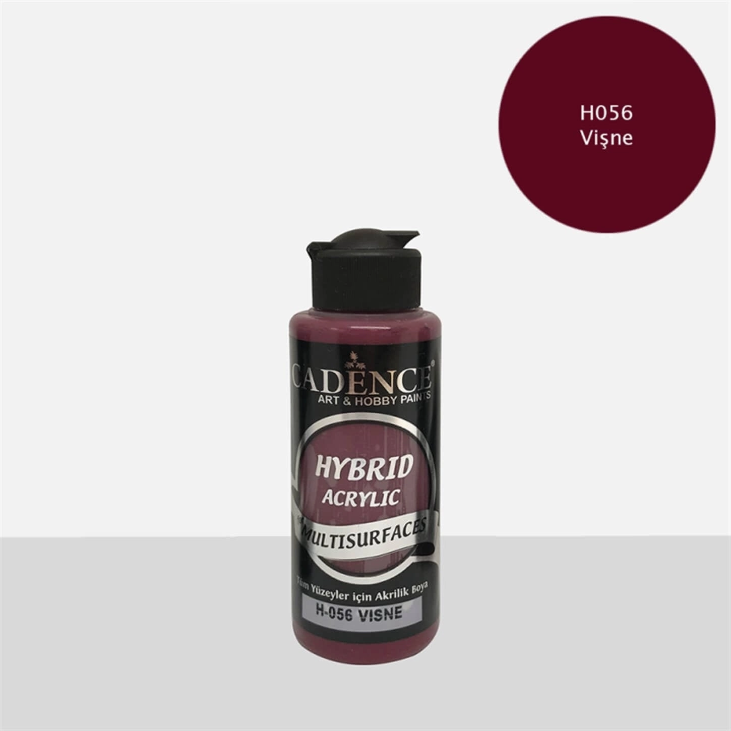 Cadence Multi̇surface Hybri̇d Akri̇li̇k Boya -Vişne 120 ml 