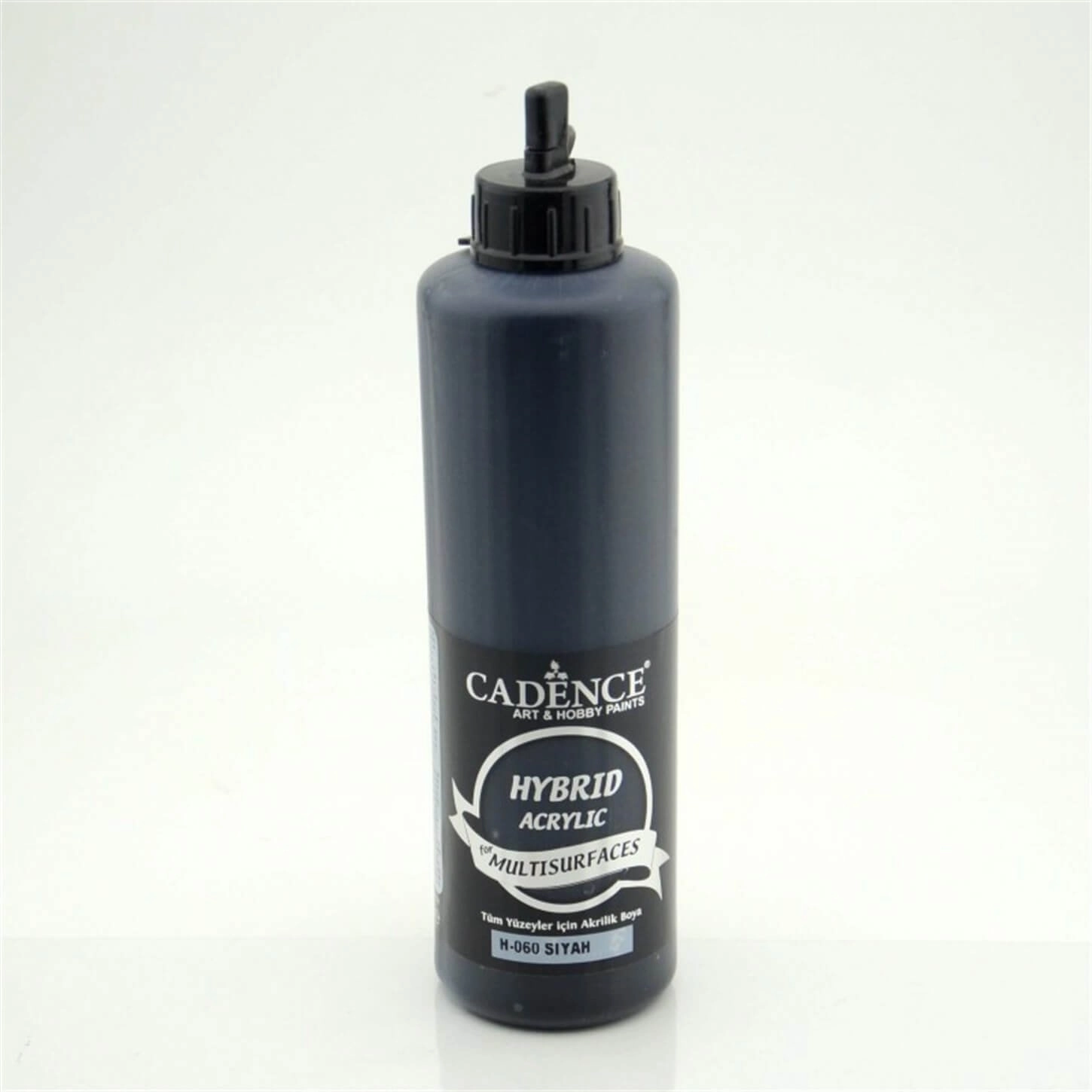 Cadence Multi̇surface Hybri̇d Akri̇li̇k Boya - 060 Si̇yah 500 ml 