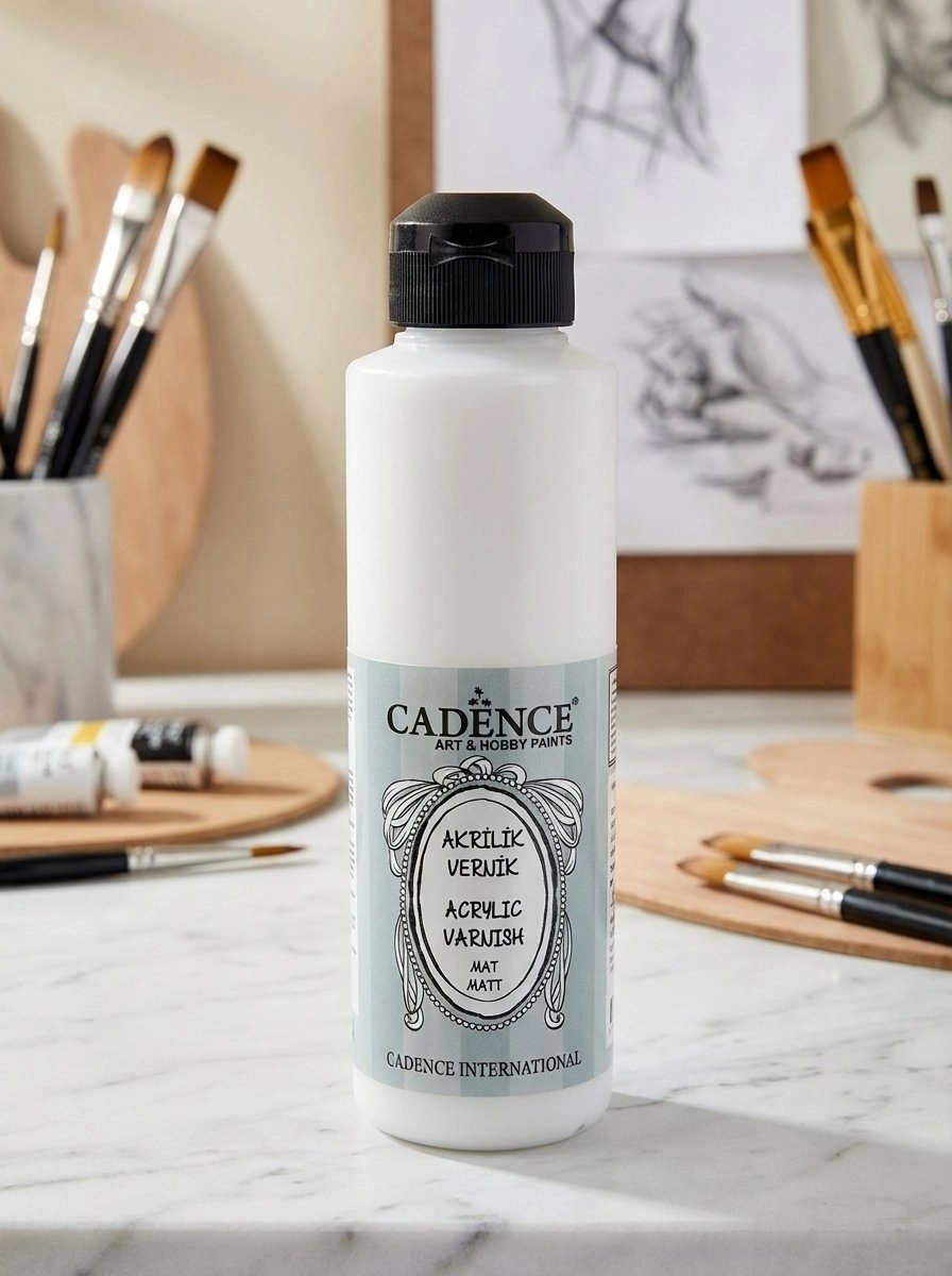 Cadence Su Bazlı Akri̇li̇k Verni̇k 250 ml - Mat 