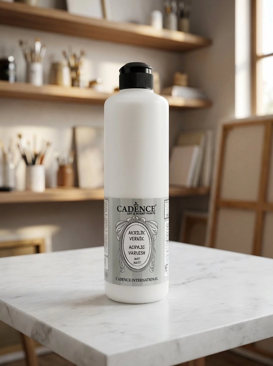 Cadence Su Bazlı Akri̇li̇k Verni̇k 500 ml - Mat 