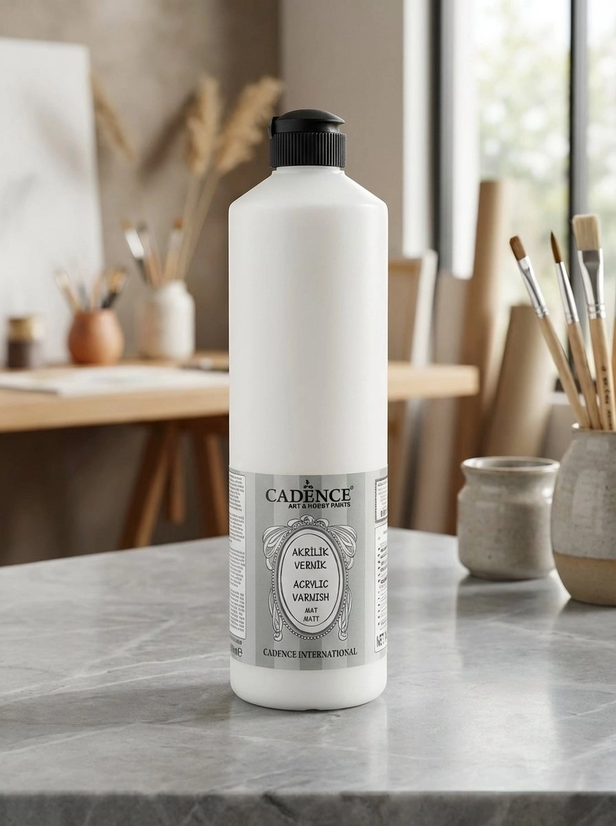 Cadence Su Bazlı Akri̇li̇k Verni̇k 750 ml - Mat 