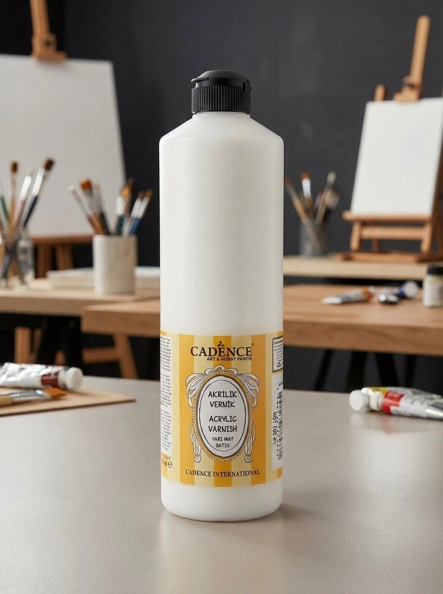 Cadence Su Bazlı Akri̇li̇k Verni̇k 750 ml - Yarı Mat 
