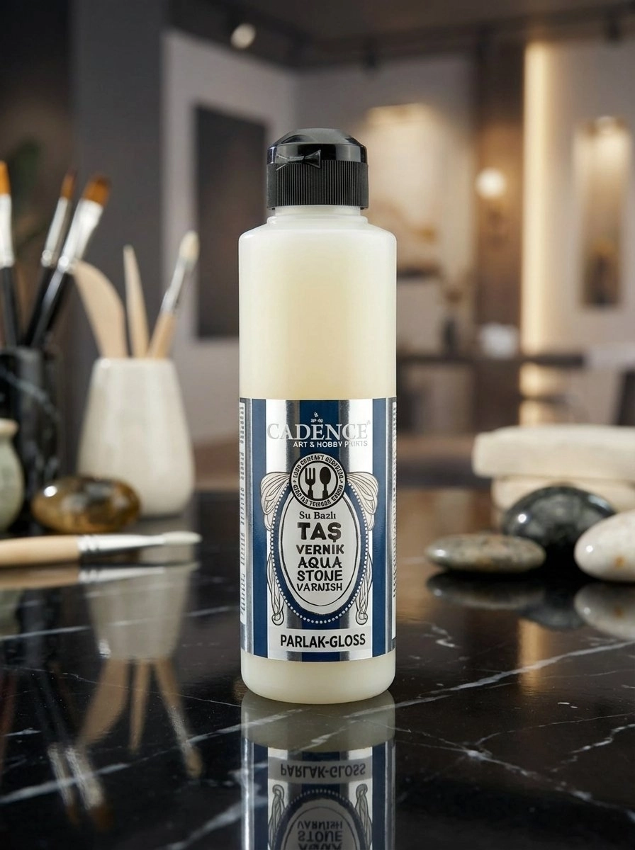 Cadence Su Bazlı Fayans Tezgah Taş Verni̇k 250 ml Parlak 