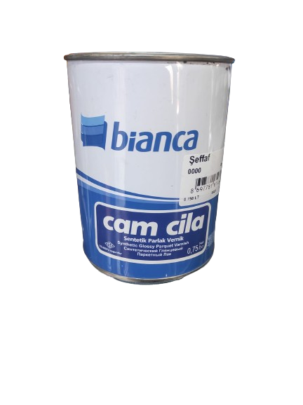 Bi̇anca Cam Ci̇la Senteti̇k Parlak Parke Verni̇ği̇ Şeffaf 0.75 LT