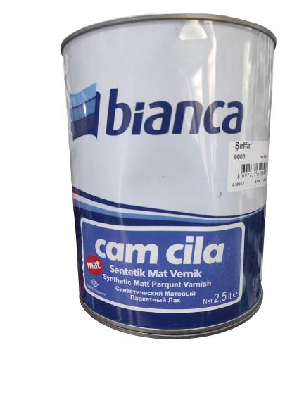 Bi̇anca Cam Ci̇la Senteti̇k Parlak Parke Verni̇ği̇ Mat 2.5 LT