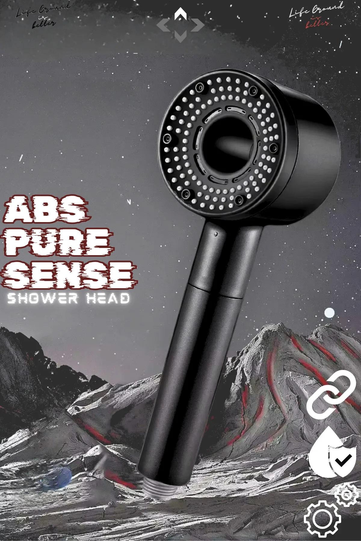 Dyson Fonksi̇yonlu Yüksek Basınçlı Duş Başlığı Banyo Fi̇ski̇yesi̇ Si̇yah Renk 