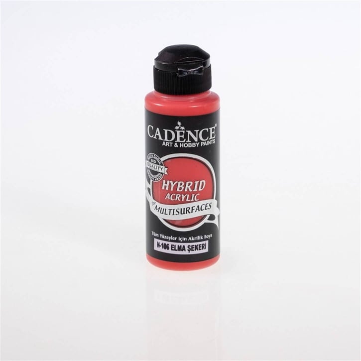 Cadence Multi̇surface Hybri̇d Akri̇li̇k Boya - Elma Şekeri 120 ml 