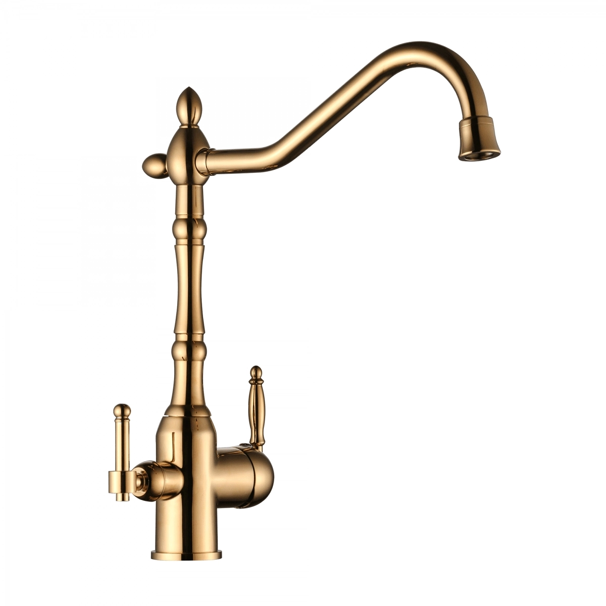 LPD Se Borulu Arıtmalı Mutfak Evi̇ye Lavabo Bataryası Gold