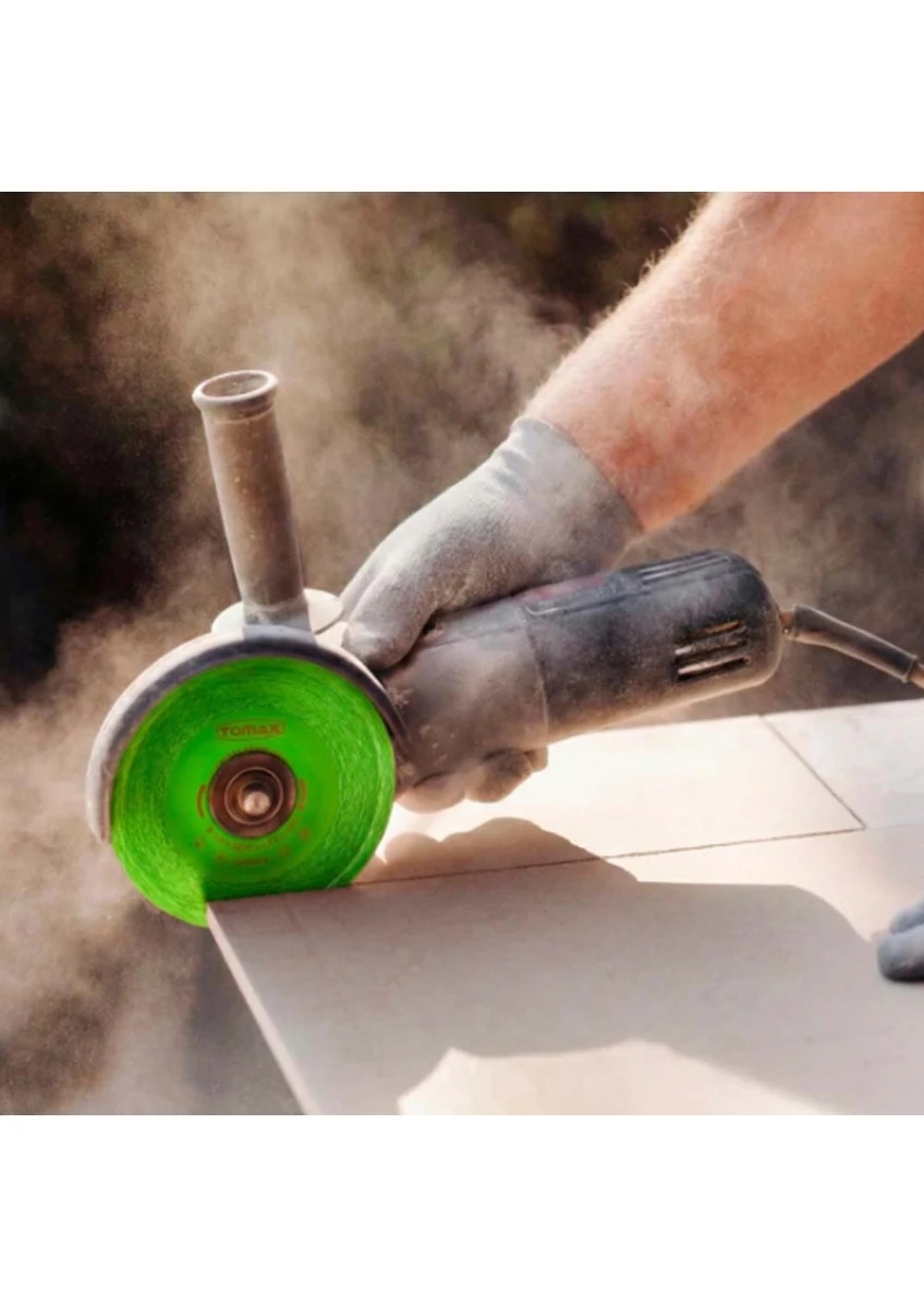 Tomax Serami̇k Cam Mermer Granit Hassas Kesim ve Zımparalama Diski 115 x 1.3 x 22 mm 