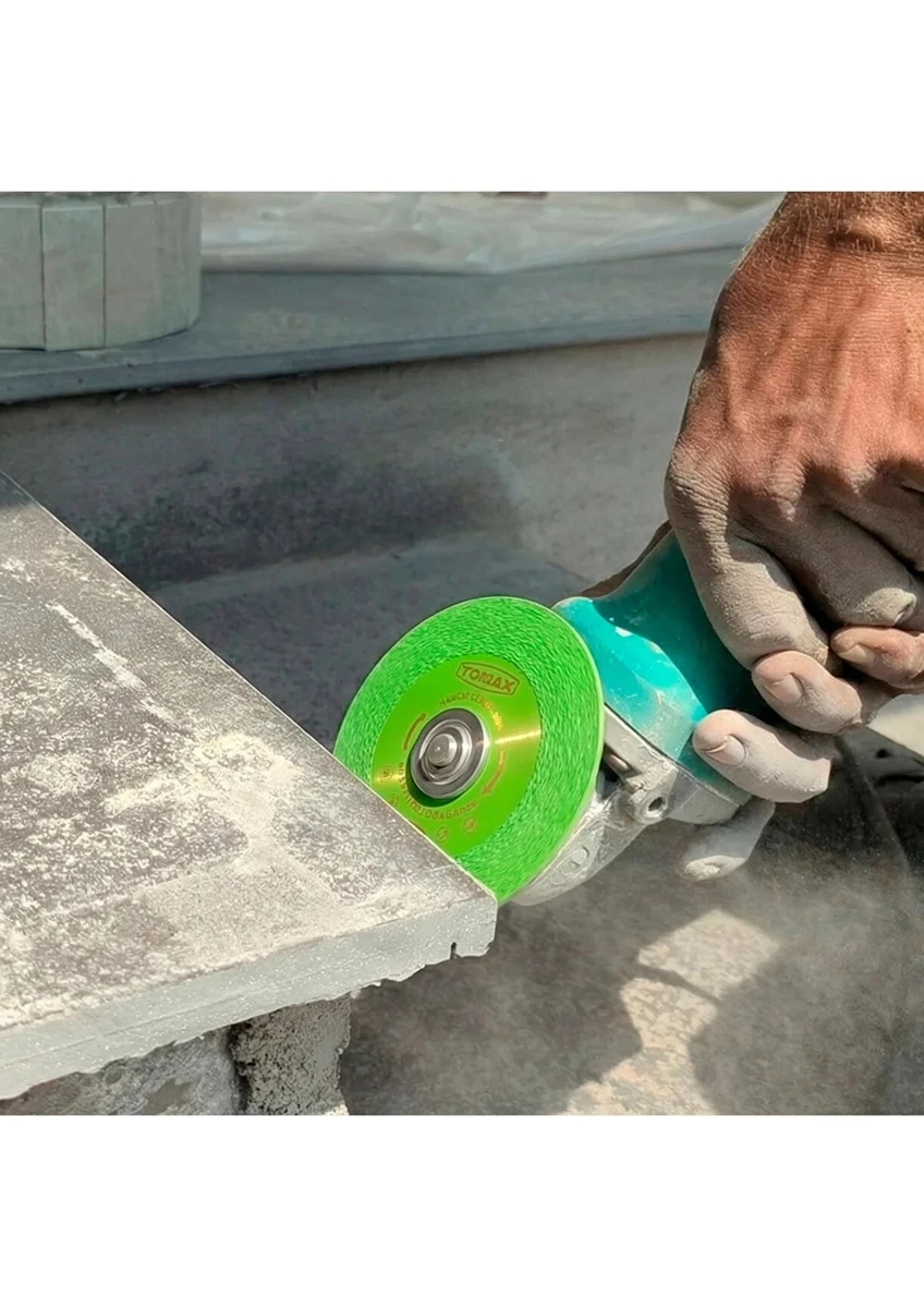 Tomax Serami̇k Cam Mermer Granit Hassas Kesim ve Zımparalama Diski 115 x 1.3 x 22 mm 