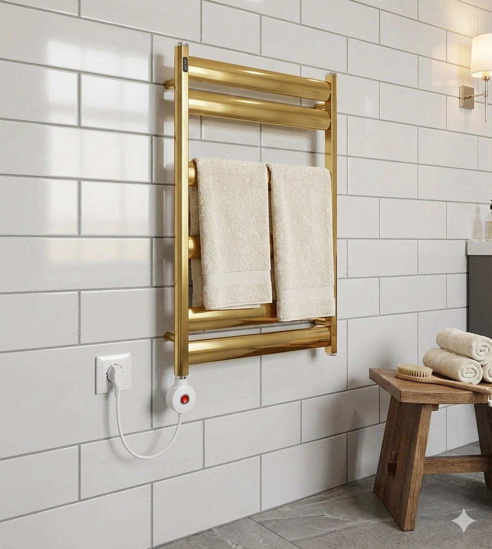 Lpd Altın Alüminyum Havlupan 5/7 50 X 70 Cm Elektrikli