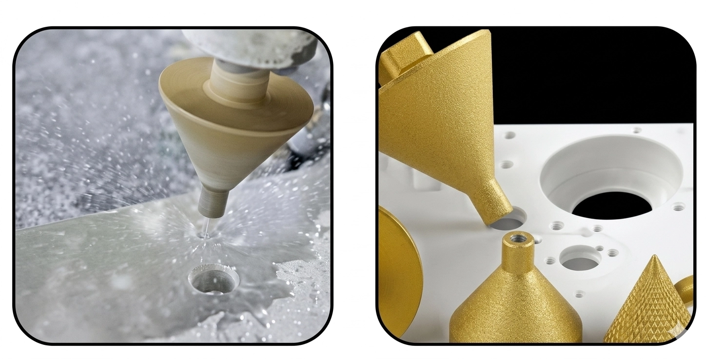 Tomax Elmas Eğimli Pah Kırma Ucu 9-50 mm