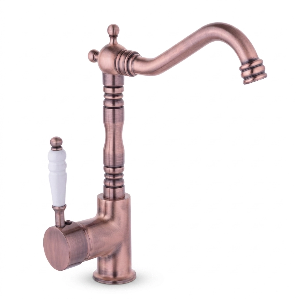 LPD Luna Te Mix Lavabo Bataryası Bakır
