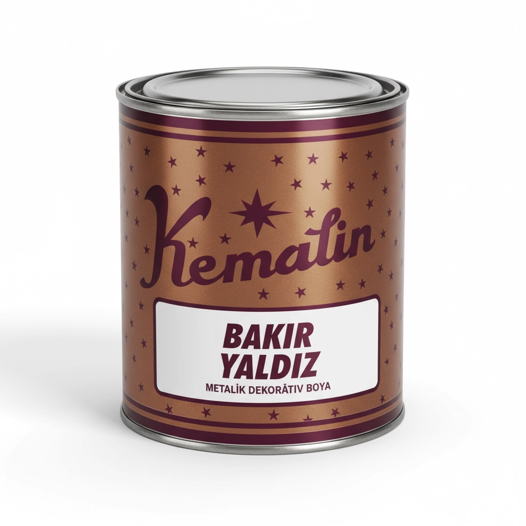 Kemali̇n Bakır Yaldız Boyası 1/8 ( 85 Gr ) 