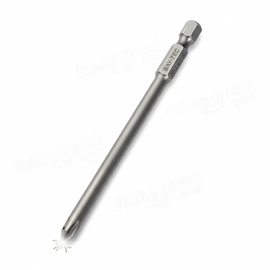 Bay-Tec Yıldız Bi̇ts Uç Mıknatıslı Manyeti̇k Ph2 X 200 mm (Uzun) 