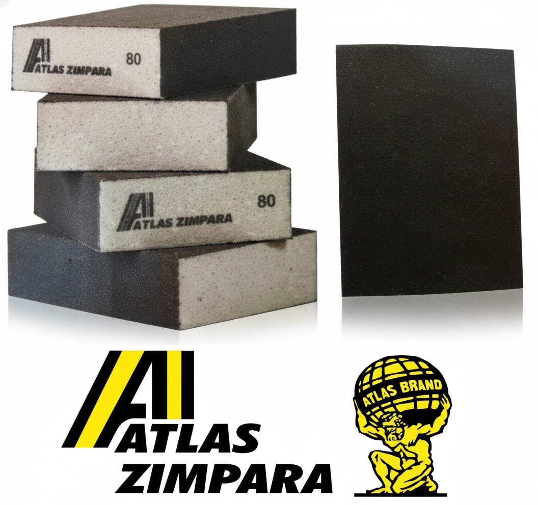 Atlas Sünger Zımpara 80 Kum ( 1 Adet ) 