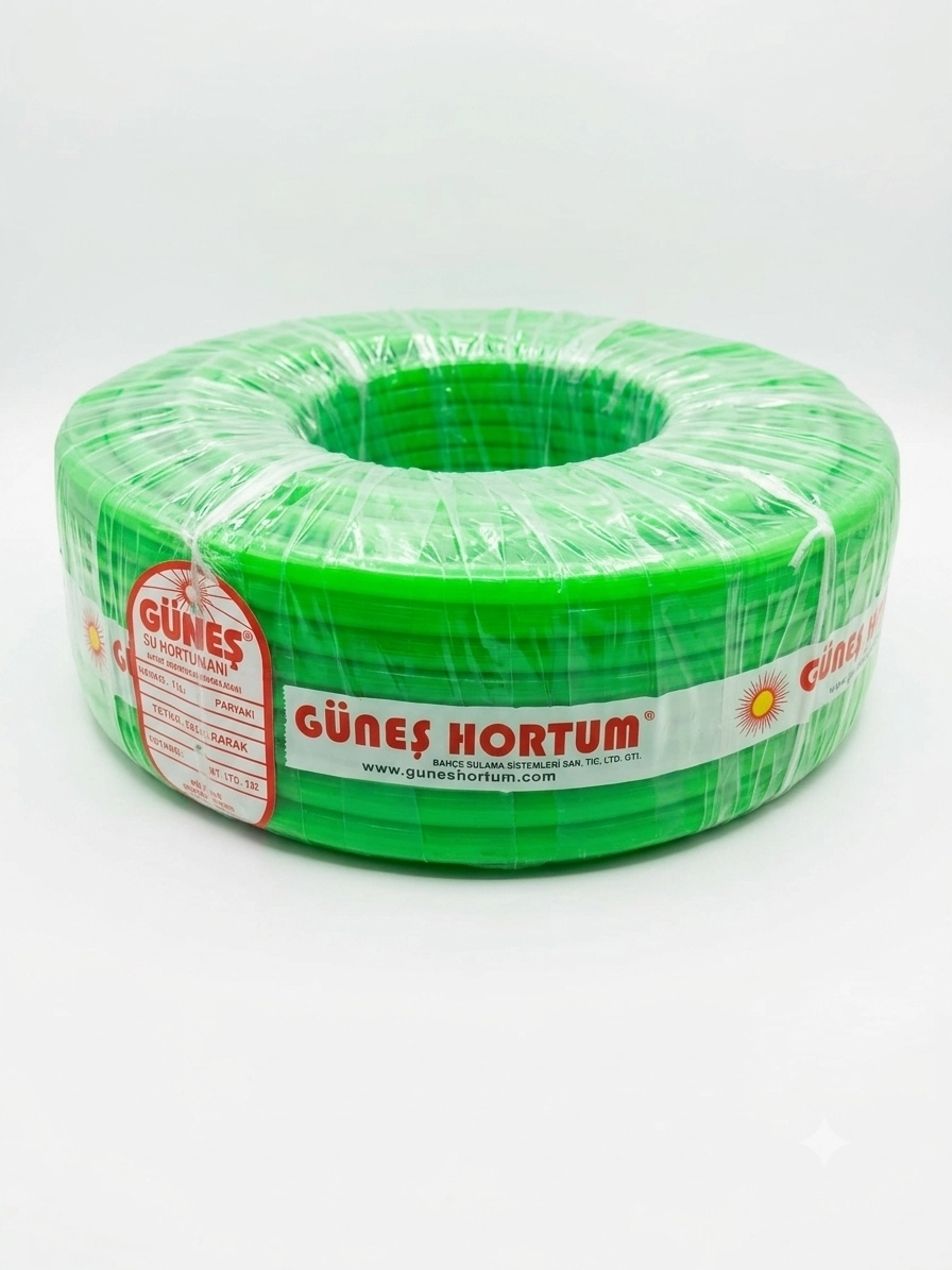 Güneş Kalın Silikonlu Bahçe Sulama Hortumu (25 metre)