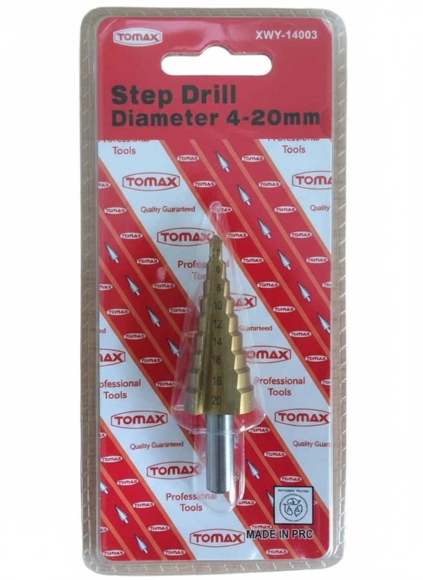 Tomax Kademeli̇ Matkap Ucu 4 - 20 mm 