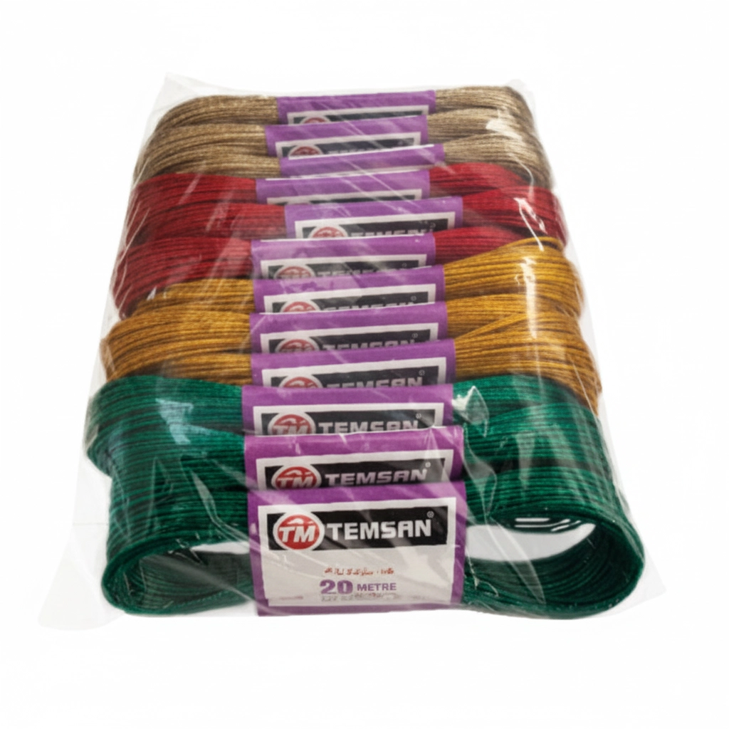 Temsan Tesa Pvc Kaplı Çelik Çamaşır İpi̇ (10- 20 metre) 1 Adet  