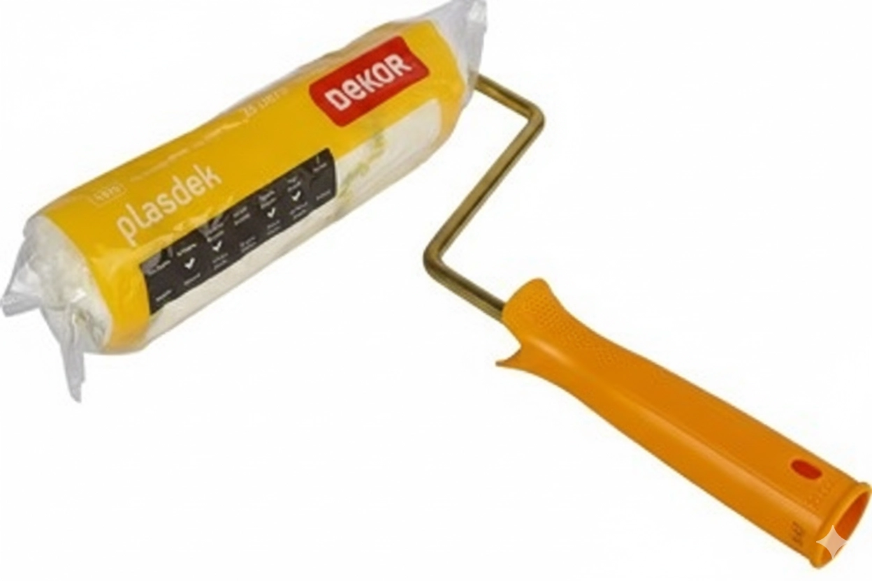 Dekor Plasdek Rulo (20 - 25 cm) İç Cephe Si̇li̇konlu Plasti̇k Boya 