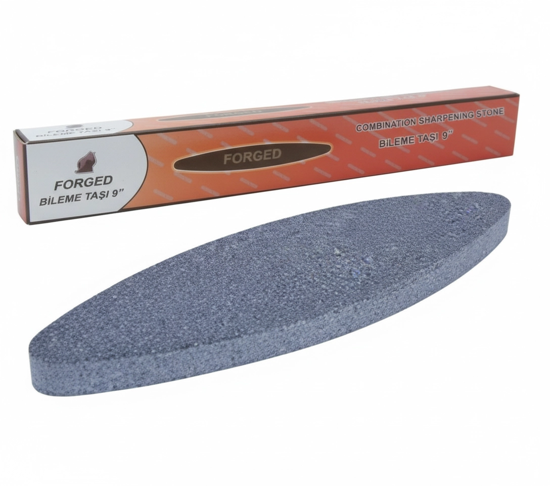Forged Tırpan Bıçak Satır Makas Bi̇leme Taşı - Su & Yağ Taşı Masat 