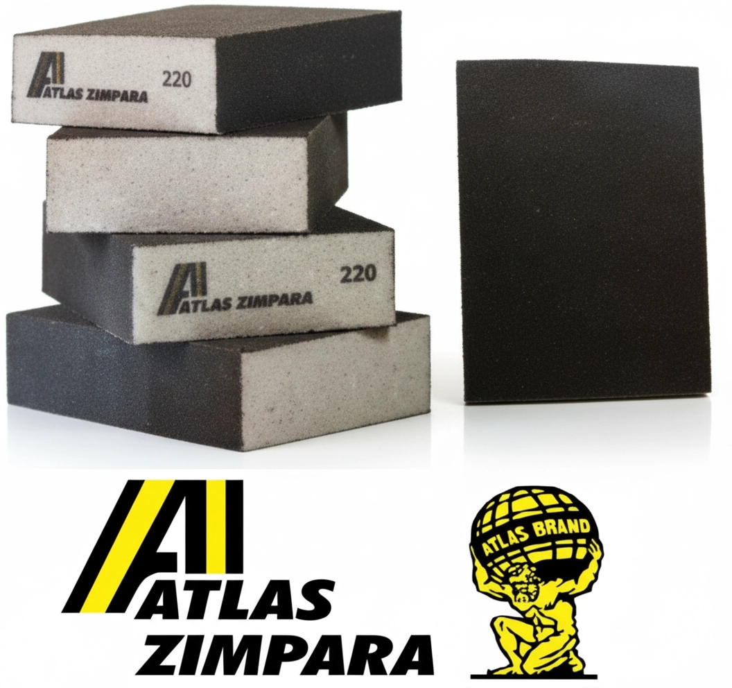 Atlas Sünger Zımpara 220 Kum ( 1 Adet ) 