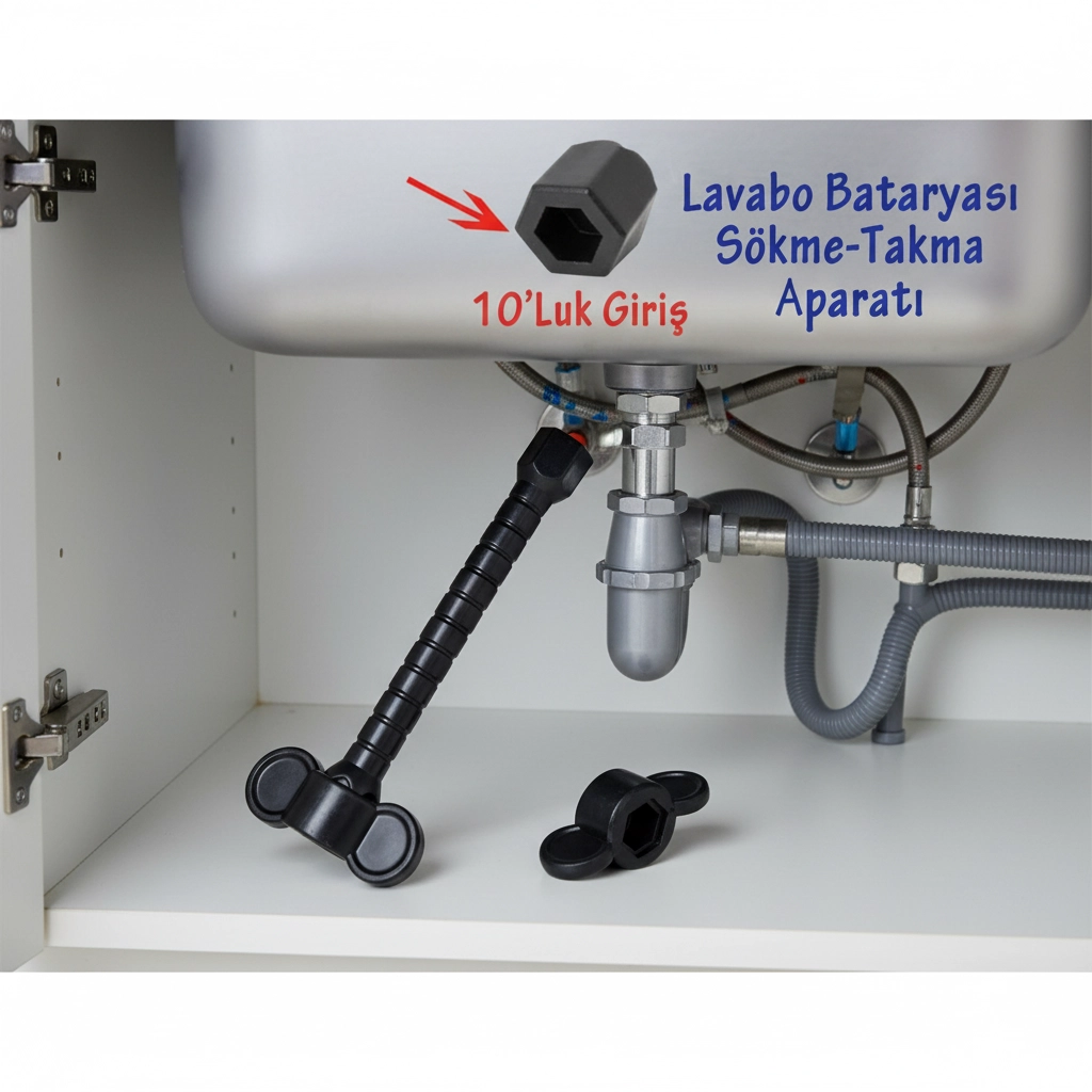 Ay Takımı Batarya Alt Bağlantı Vi̇da Anahtarı Plasti̇k ( 5 Adet ) 