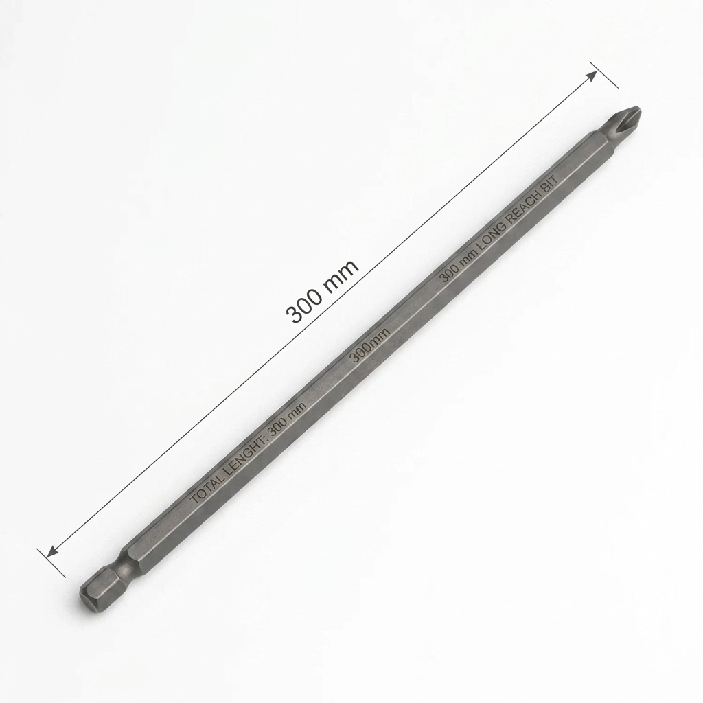 Tomax Yıldız Mıknatıslı Bits Uç PH2 X 300 Mm ( 1 Adet )