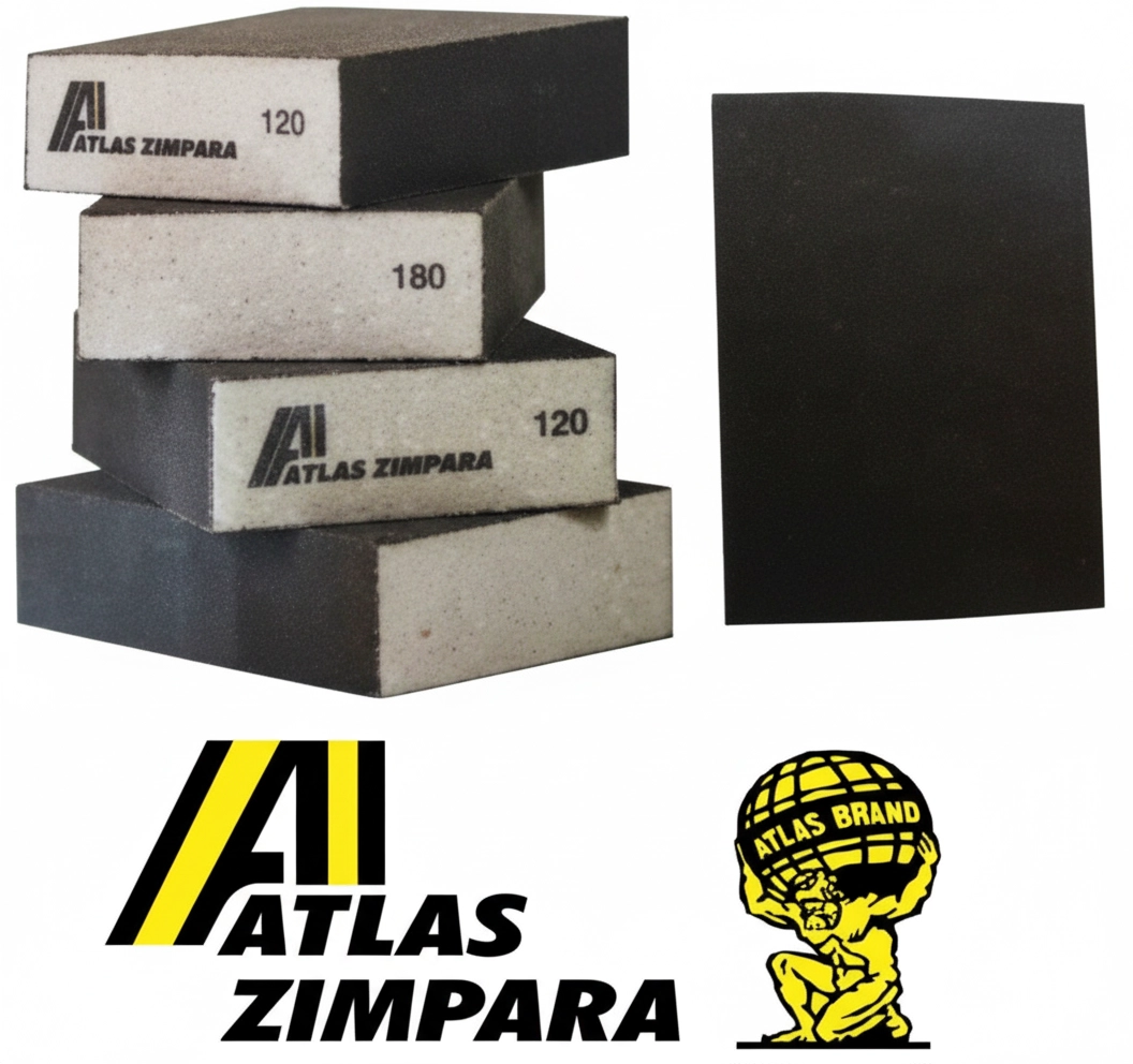 Atlas Sünger Zımpara 120 Kum ( 1 Adet ) 