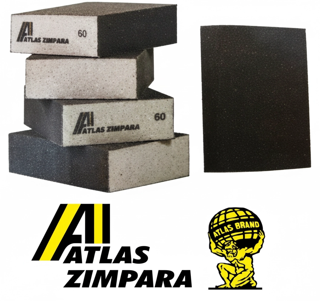 Atlas Sünger Zımpara 60 Kum ( 1 Adet ) 