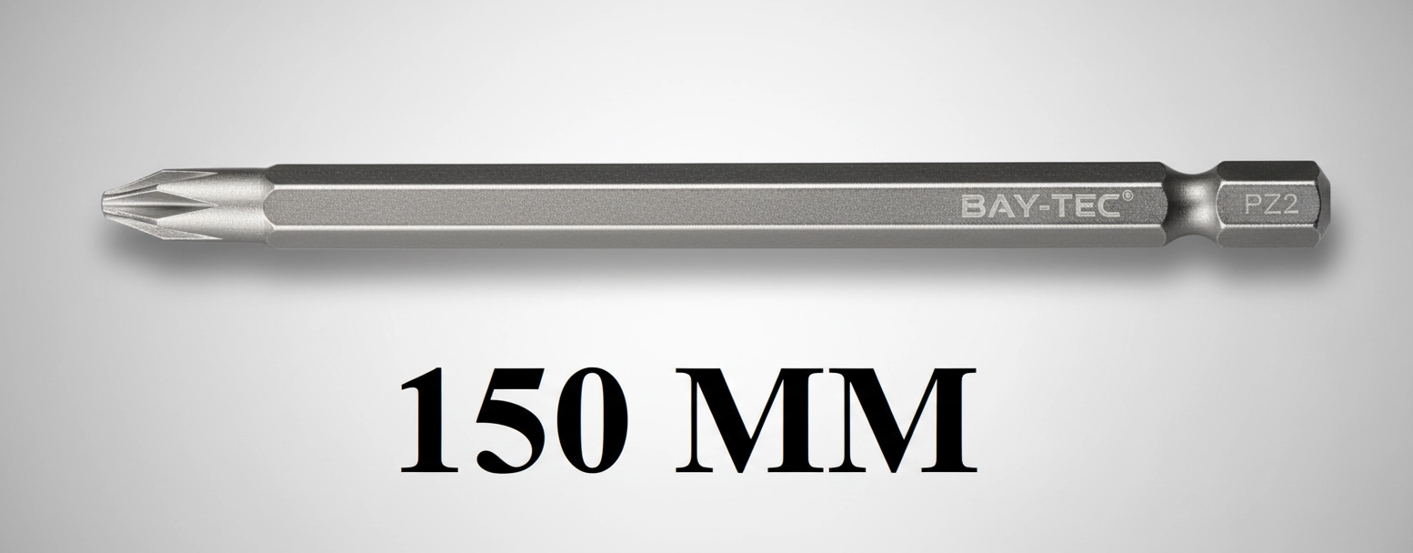 Bay-Tec Yıldız Bits Uç Mıknatıslı Manyetik Pz2 X 150 Mm (2 Adet)