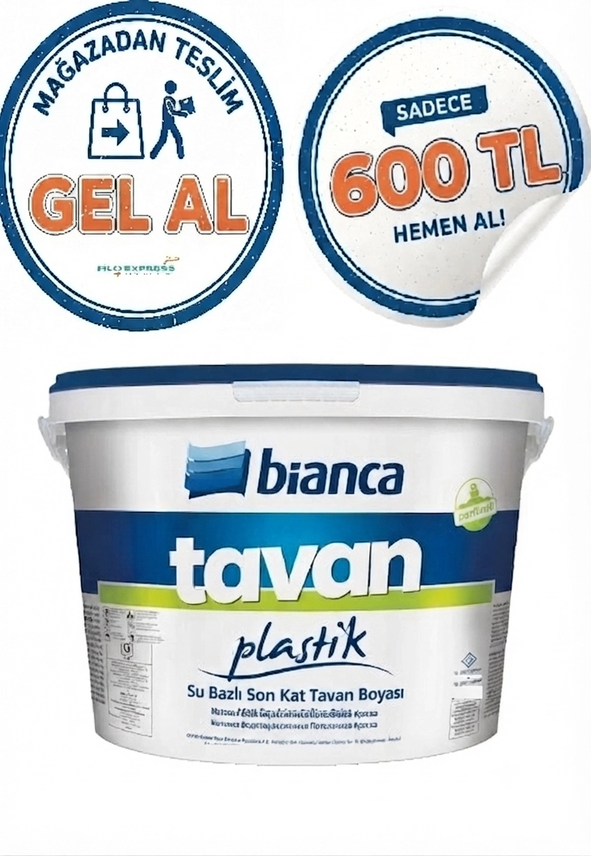 Bianca Tavan Boyası 10 kg Beyaz