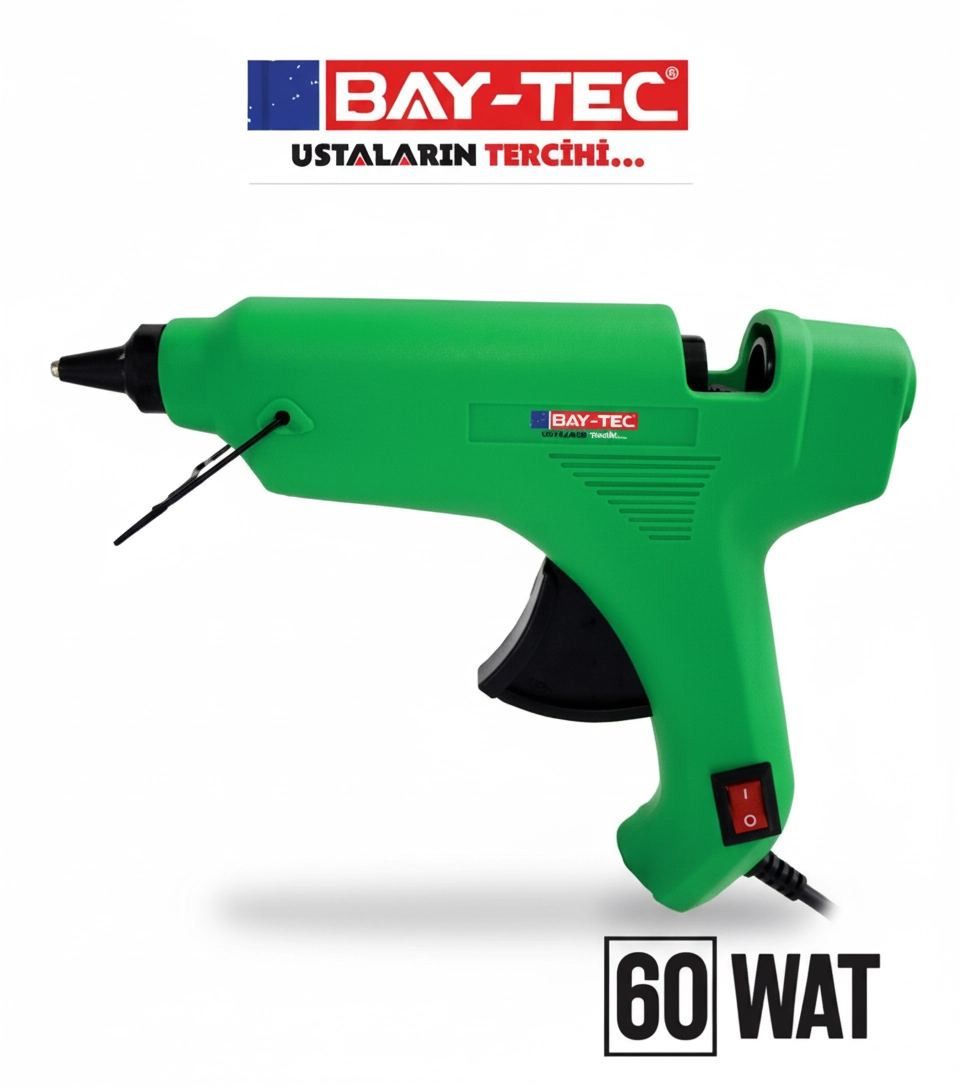Bay-Tec Mum Si̇li̇kon Tabancası Kalın 60 Watt 