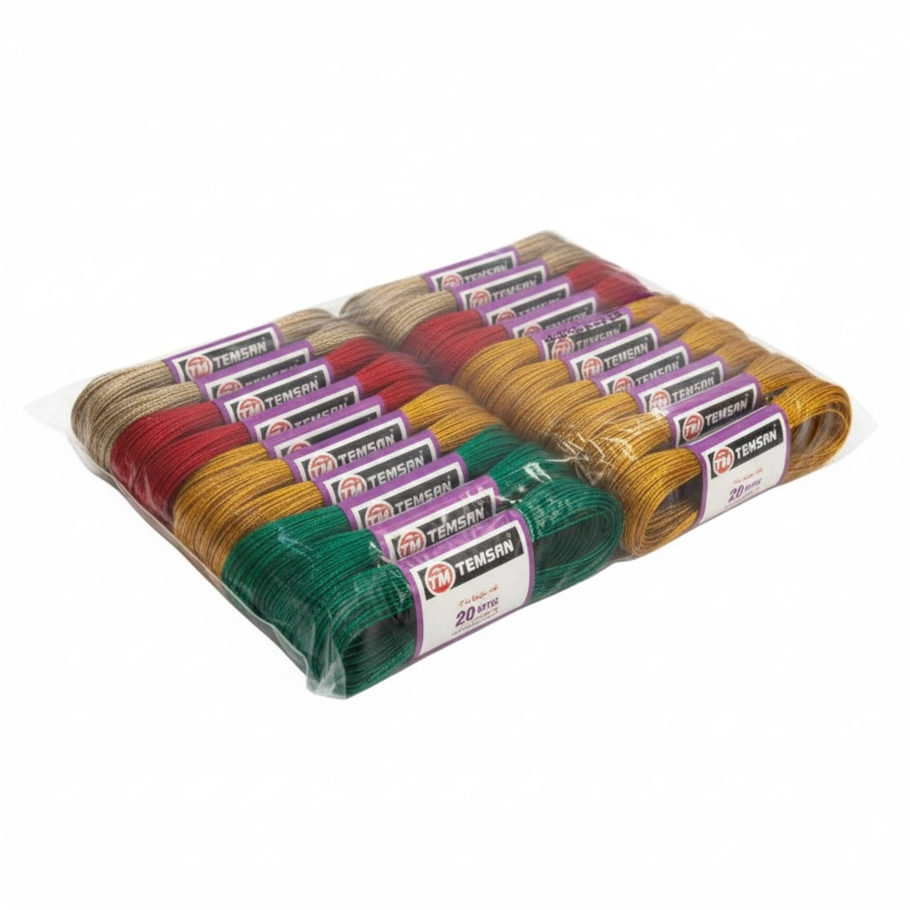 Temsan Tesa Pvc Kaplı Çelik Çamaşır İpi̇ (10- 20 metre) 1 Adet  