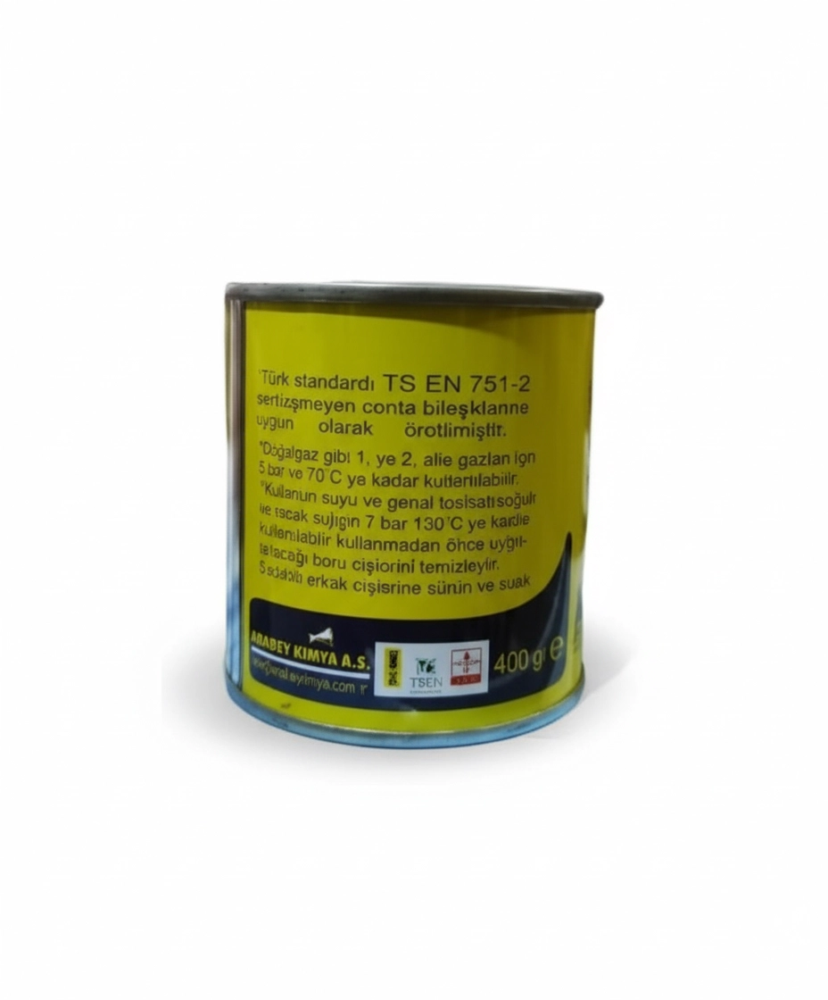 Steel White Doğalgaz Ve Tesi̇sat Sızdırmazlık Macunu 400 Gr 
