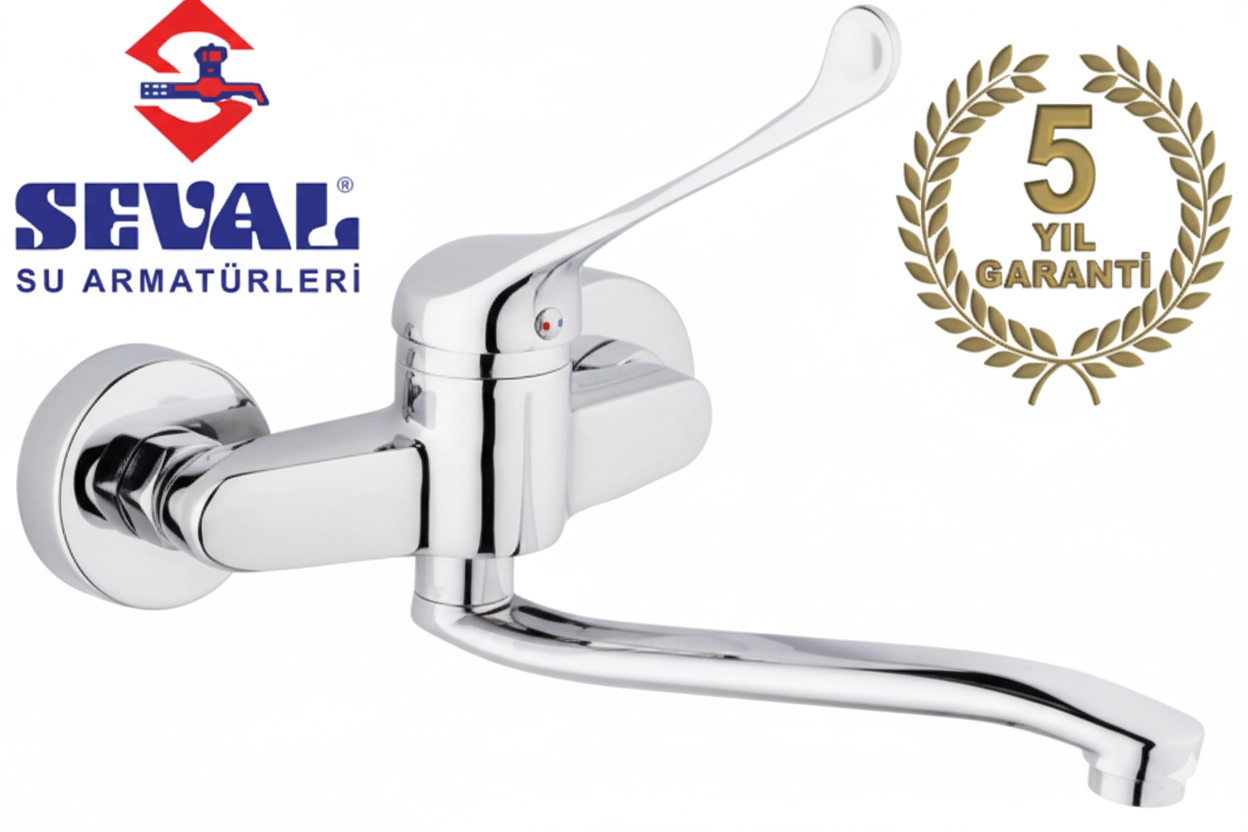 Seval Duvardan Bedensel Engelli̇& Doktor& Medi̇kal Lavabo Bataryası 
