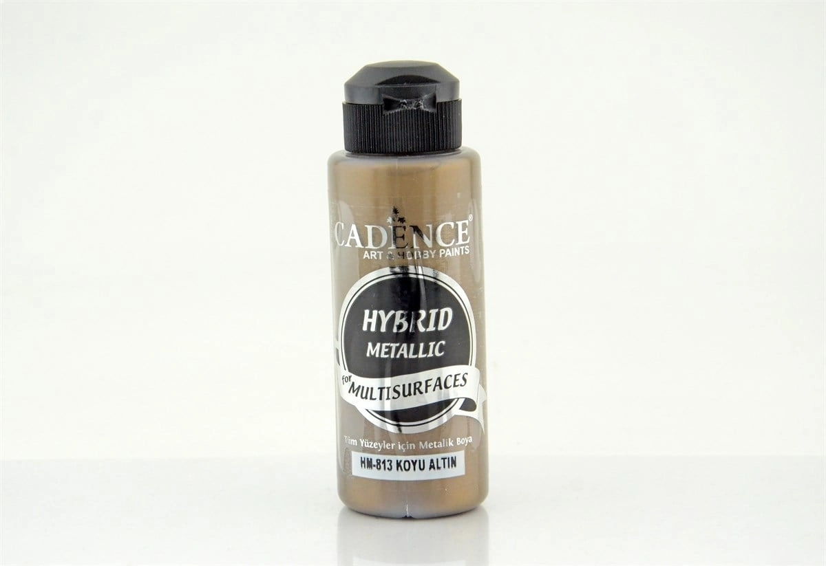 Cadence Multi̇surface Hybri̇d Metali̇k Boya - 813 Koyu Altın 120 ml 