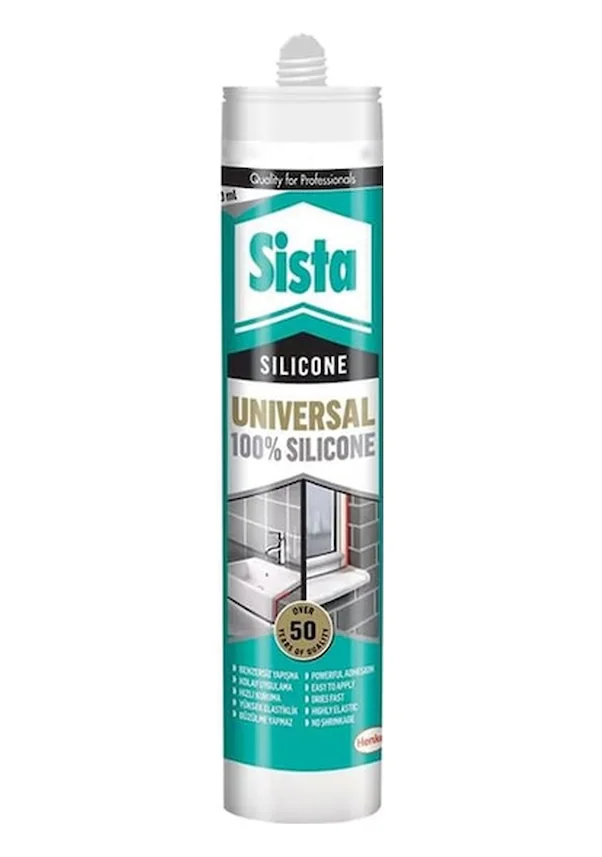 Sista 2496108 Universal Silikon Şeffaf 280 ML  