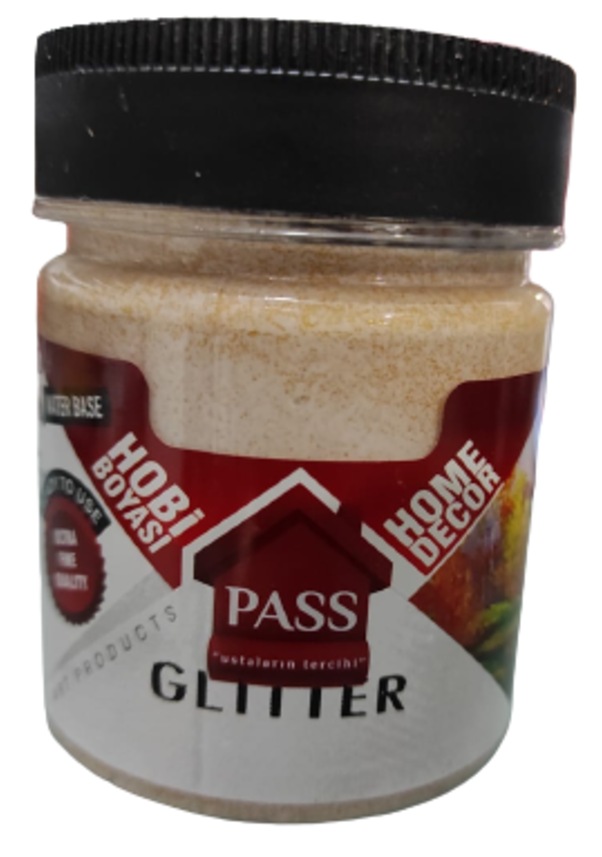 Pass Hobi̇ Gi̇ldi̇ngs 7001 Simli Boyası Altın 120 cc 
